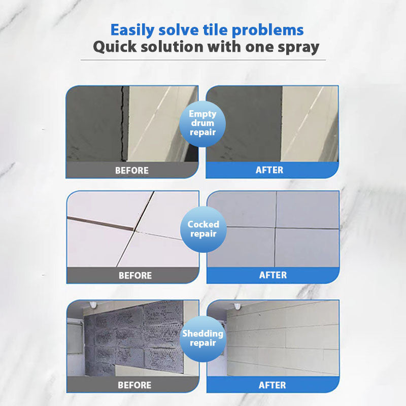 650ML Tiles repair glue Tiles repair paste Tile adhesive glue Ceramic tile repair glue 瓷砖空鼓胶 地砖修补剂