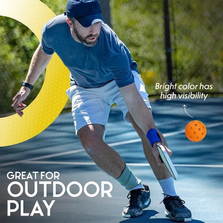 Pickleball Set with 2/4 Pickleballs and Pickleball Paddles Set of 2 Outdoor Indoor,Pickleball Net Bag 匹克球