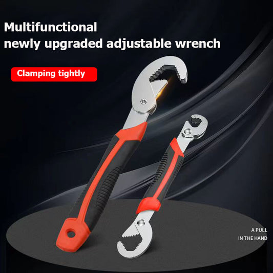 【READY STOCK】Multifunction Adjustable Universal Wrench | All-in-One Spanner Tool for Home DIY & Car Repair 多功能扳手