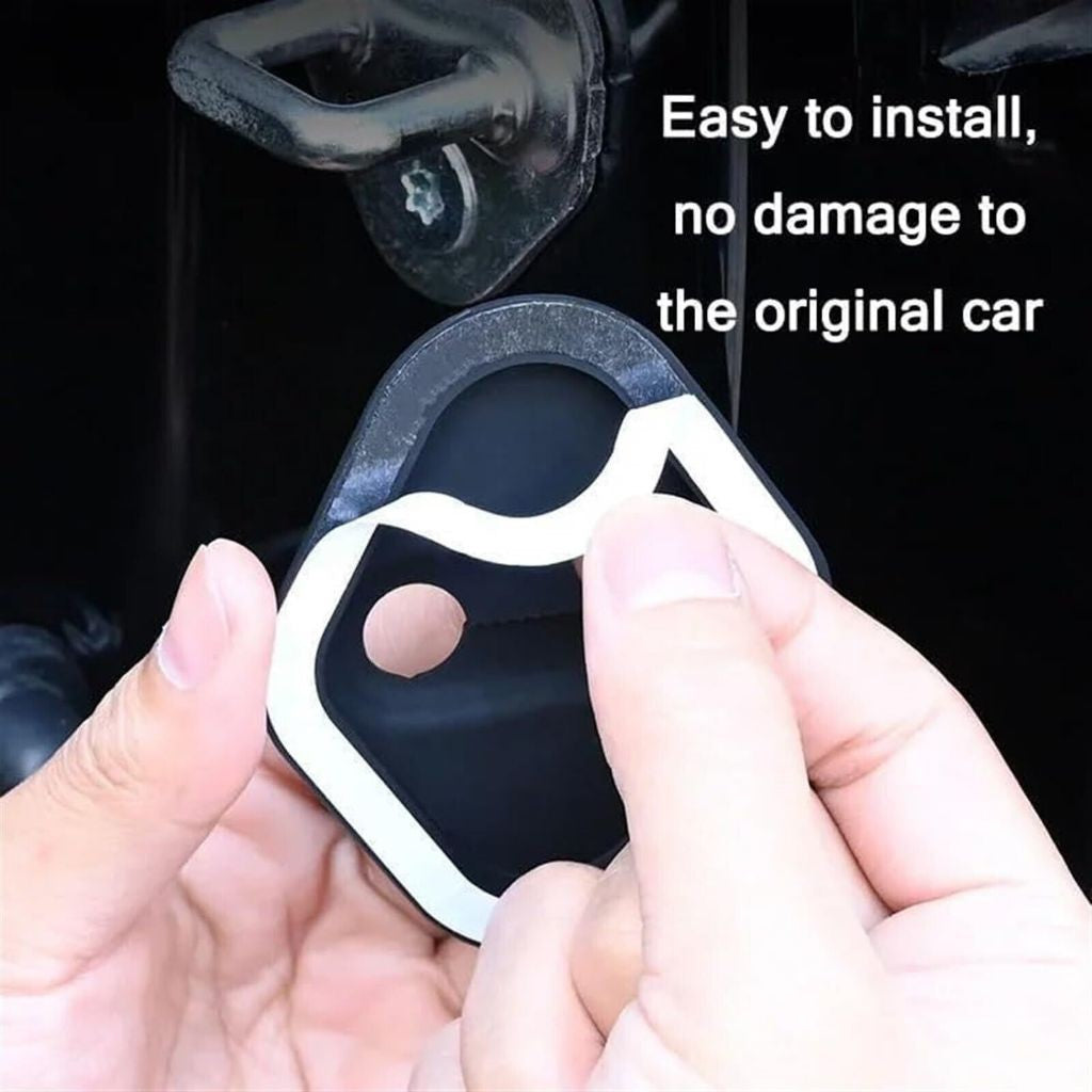 【Ready Stock】Silicone Car Door Lock Cover | Anti-Rust & Anti-Collision Door Buckle Protector | Universal Fit 硅胶门锁扣保护套