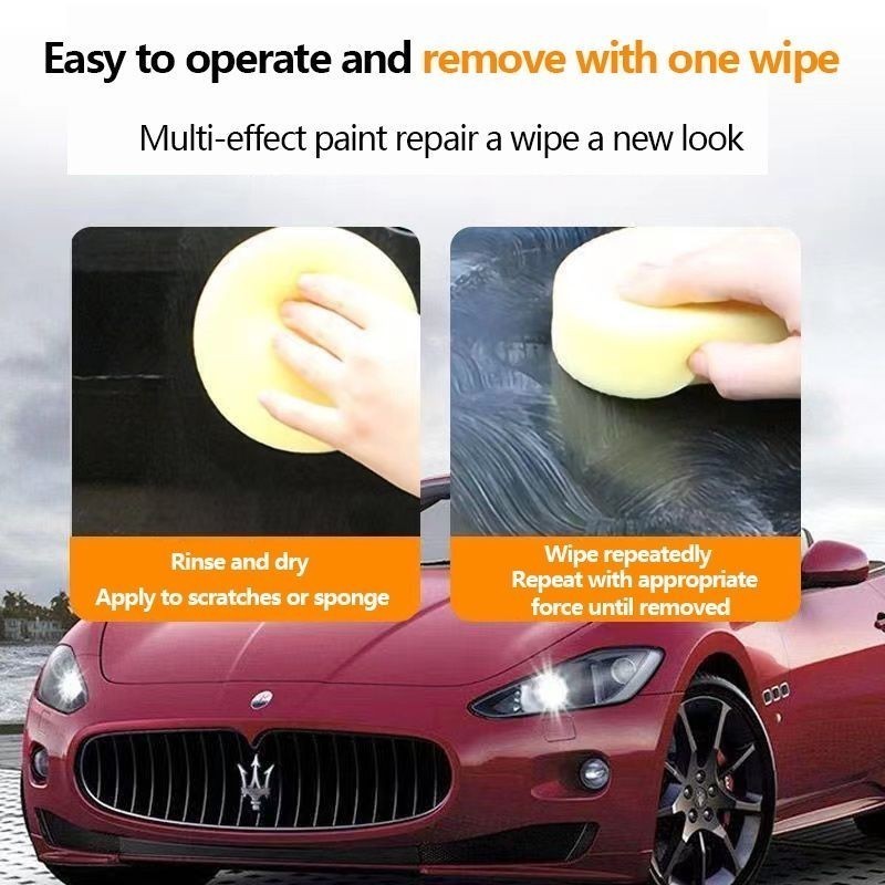 【READY STOCK】Car Scratch Remover Wax 300ml – Car Paint Care Polish & Repair | Restore Shine, Remove Light Scratches汽车划痕蜡