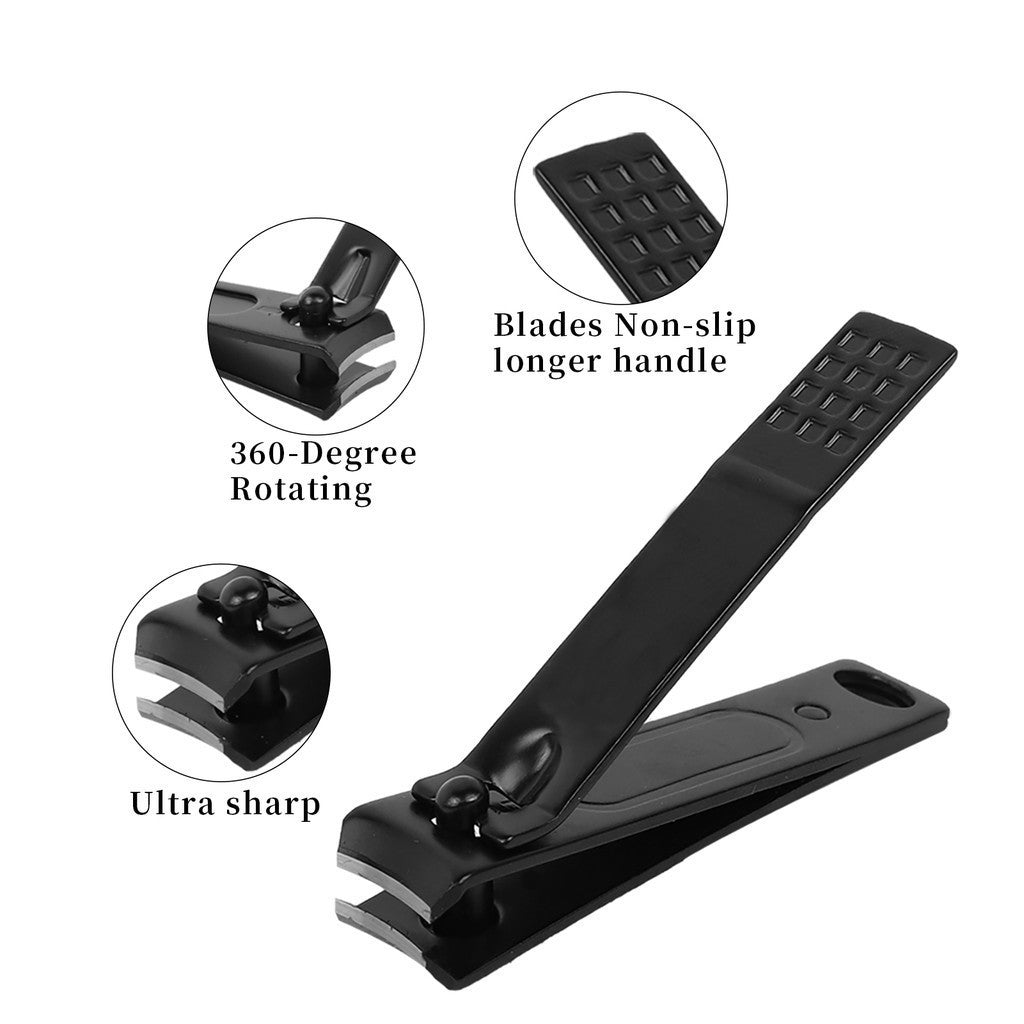 【READY STOCK】Stainless Steel Nail Clipper | Portable Nail Cutter for Fingernails & Toenails | Manicure Pedicure Tool 指甲剪