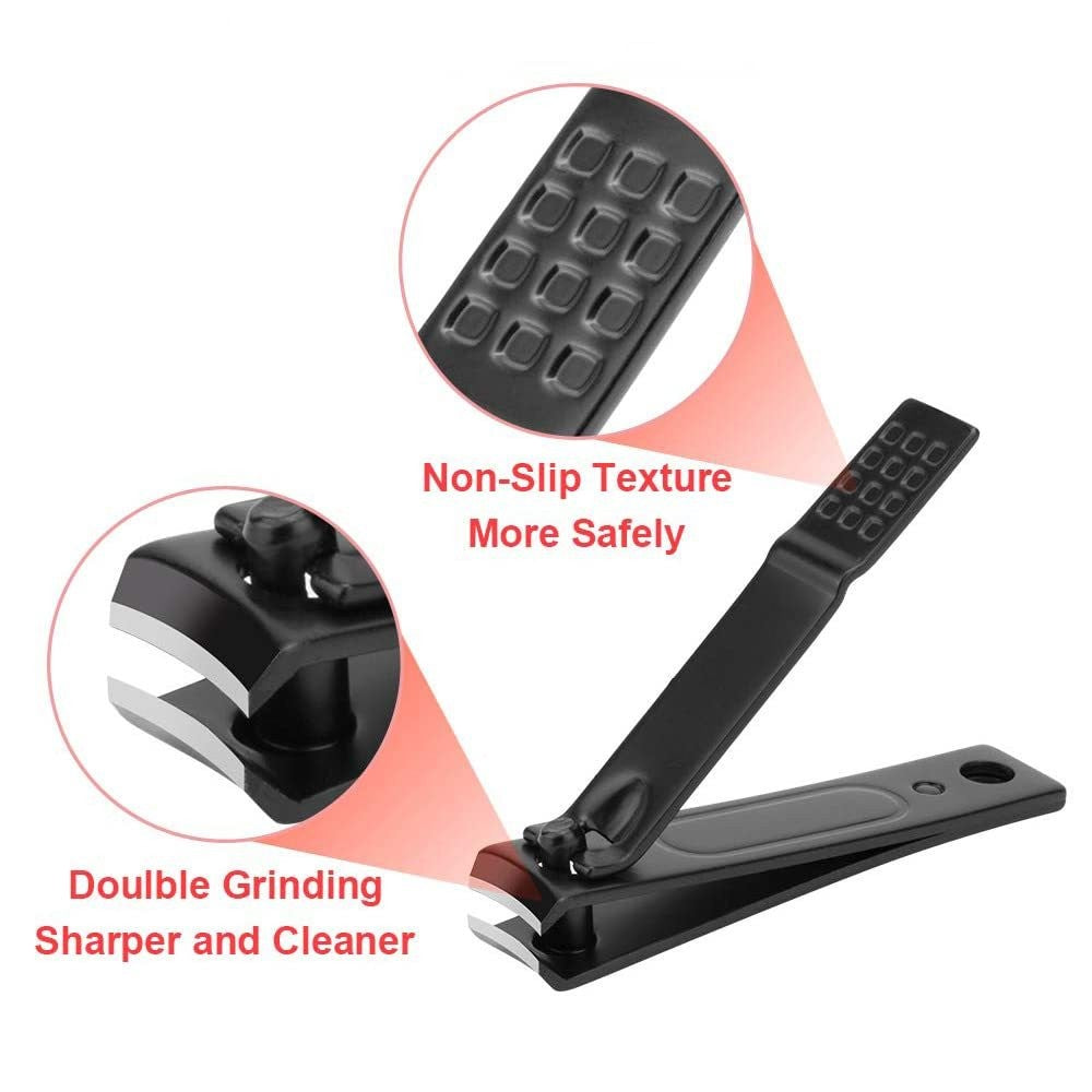 【READY STOCK】Stainless Steel Nail Clipper | Portable Nail Cutter for Fingernails & Toenails | Manicure Pedicure Tool 指甲剪