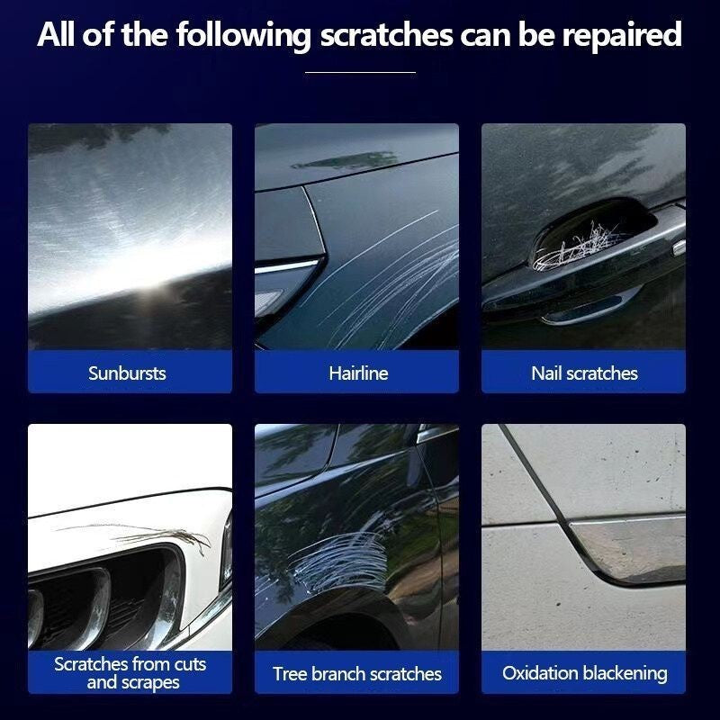 【READY STOCK】Car Scratch Remover Wax 300ml – Car Paint Care Polish & Repair | Restore Shine, Remove Light Scratches汽车划痕蜡