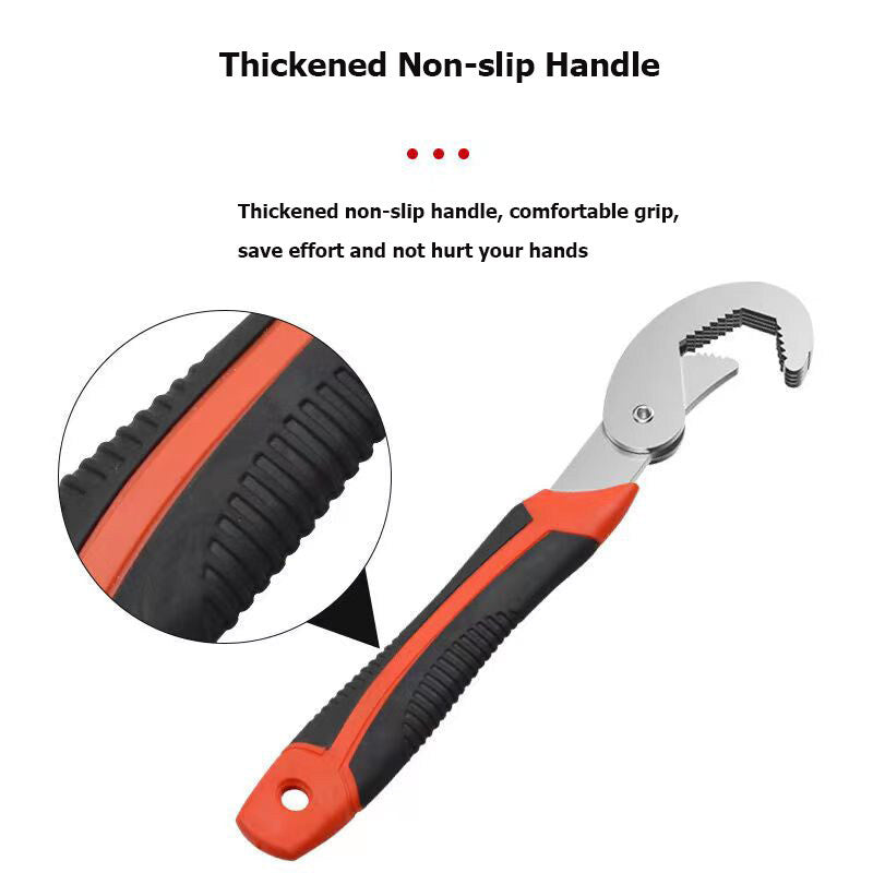 【READY STOCK】Multifunction Adjustable Universal Wrench | All-in-One Spanner Tool for Home DIY & Car Repair 多功能扳手