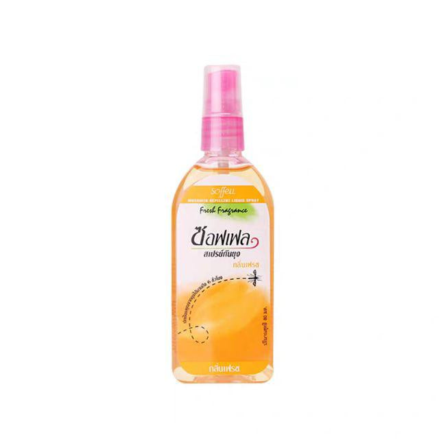READY STOCK!Soffell Liquid Mosquito Spray anti nyamuk 80ml/30ml 泰国防蚊喷雾 Original Thailand