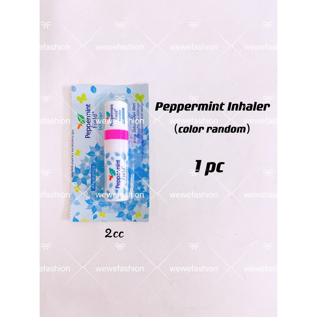 READY STOCK!!!Nasal Inhaler Peppermint Field Spa Aroma Aromatic 薄荷香筒鼻通