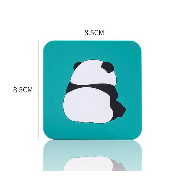 Silicone Heat Insulation Non Slip Placemats Pad Heat resistant Bowl Cup Mat Lapik Pinggan Alas Gelas Alas Cawan 硅胶碗垫杯垫
