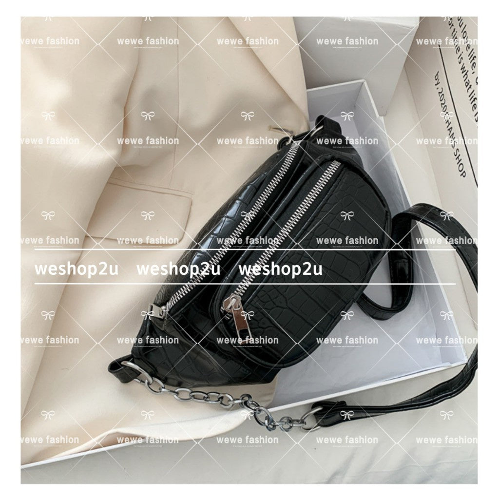 READY STOCK!!!Korean Hot Waist Bag Chest Beg Handbags Sling Bag Shoulder Bag Slingbags Wanita Top Ins Fashion小挎包胸包