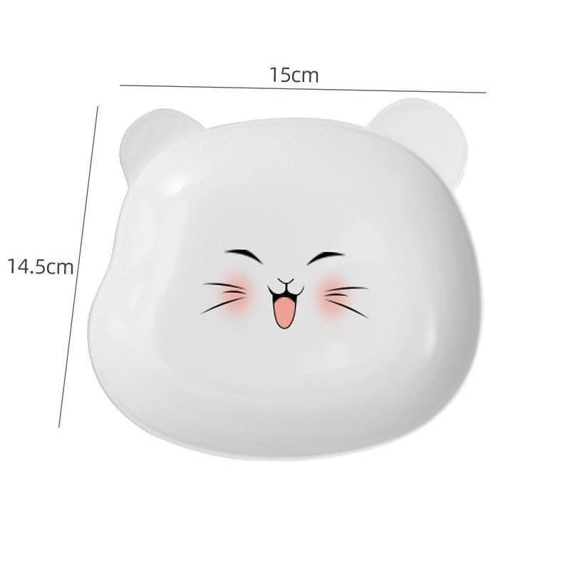 READY STOCK!!! Table Garbage Spit Bone Dish Dry Fruit Dish Snack Dish Pan Plate Dessert Dinner Plate Tableware