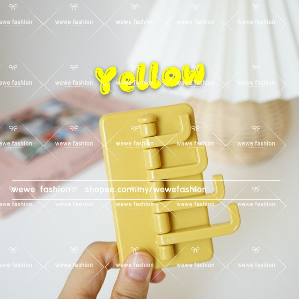 READY STOCK!!!Multi-Function Organ Shape Hook Kitchen/Bathroom Wall Hanging Without Trace Racks