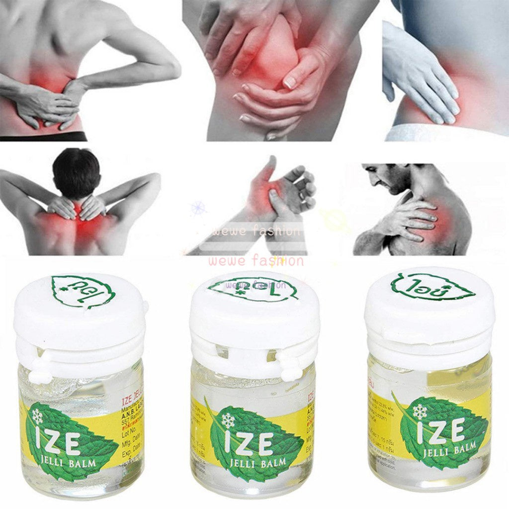 READY STOCK!!! IZE JELLI BALM 7g 清凉油薄荷膏 Original Thailand