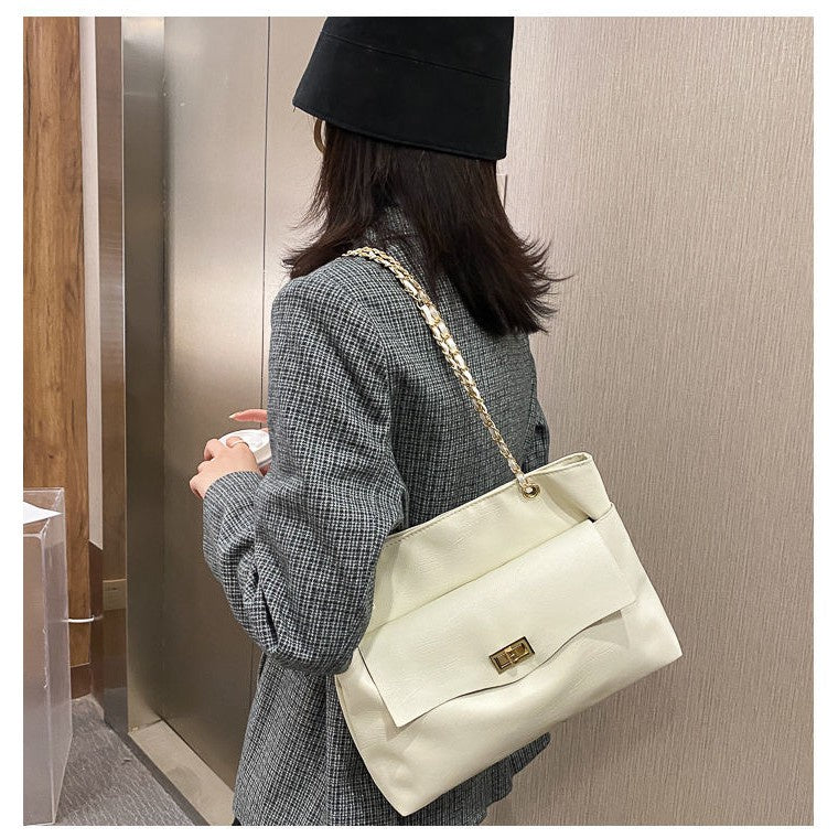 READY STOCK!!!BSB1101 PU Sling Bag New Fashion Casual Lady Handbag Beg Solid Color Shoulder Casual Bucket Bags大容量斜挎包