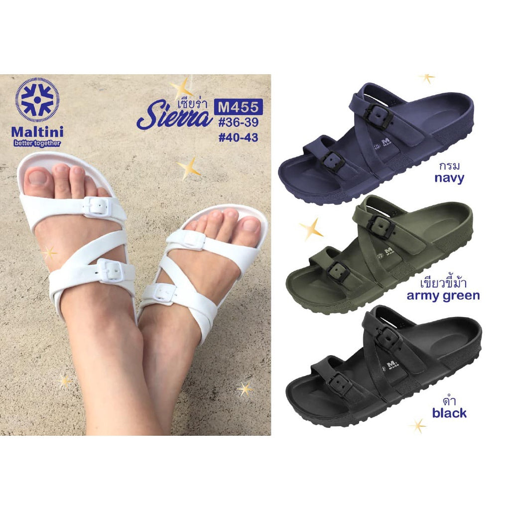 READY STCOK!!!Maltini SIERRA M455 Sandal Lelaki Perempuan Unisex Sandals Original THAILAND 泰国防水拖鞋
