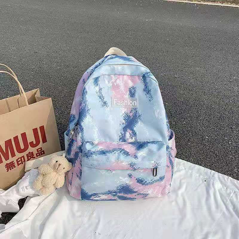 READY STOCK!Korea Style Fashion Bagpack PU Leather Casual 后背包书包