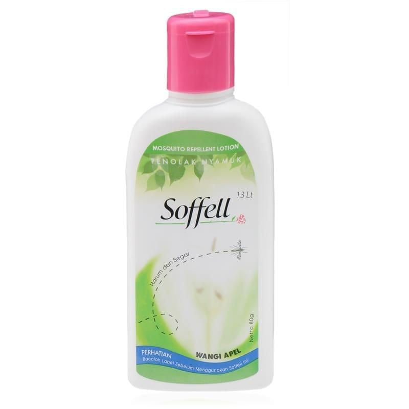 READY STOCK!!! Soffell Mosquito Repellent Lotion 60g | Anti-Mosquito 3 Scents Orange, Apple, Geranium Flower Soffell 驱蚊