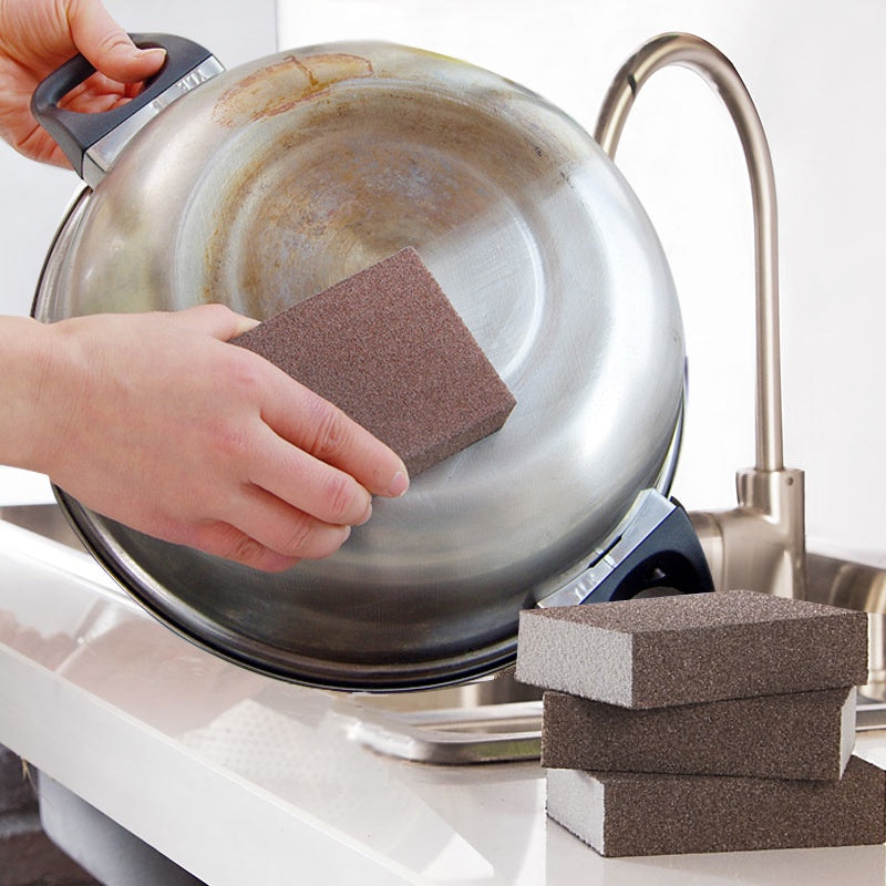 READY STOCK!!! Magic Nano Sponge Eraser | Wood Pulp & Emery Cleaning Sponge | Kitchen & Bathroom Cleaner 魔术纳米木浆金清洁海绵