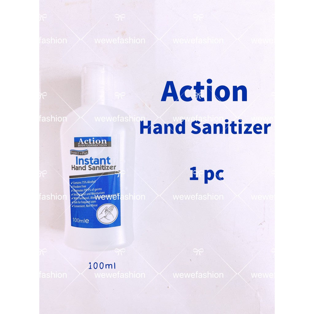 Ready Stock!!!ACTION Hand Sanitizer 60ml Original 75% Alcohol KILL 99/9 GERMS POCKET HAND SANITIZER免洗手消毒液
