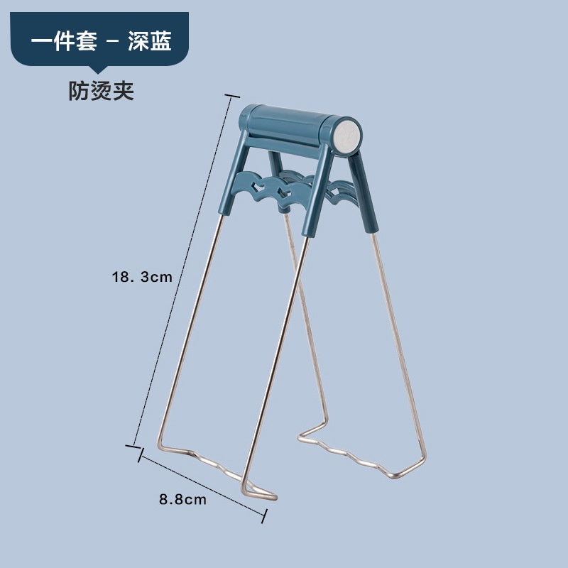 READY STOCK!!!Anti-scalding Non-slip Bowl Clamps Dishes Clamps Anti-scald Gloves 防烫防滑取碗夹 取盘夹 高温防手套