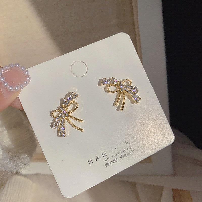 READY STOCK!!!2020 New Fashion Bear Drop Earrings Korean Alloy Cartoons Earring for Women
