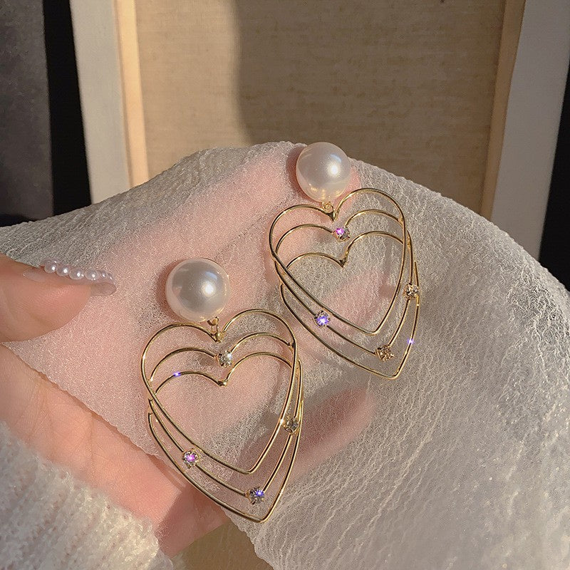 READY STOCK!!!2020 New Fashion Bear Drop Earrings Korean Alloy Cartoons Earring for Women