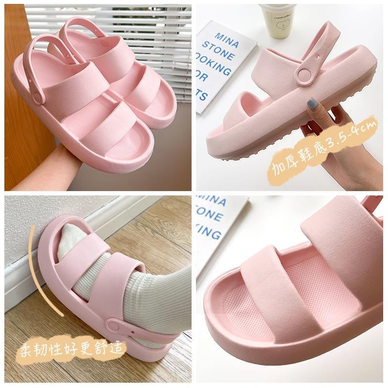 READY STOCK !!!EVA Women Outdoor Slipper Selipar Perempuan Casual Soft 6009/5012XLS