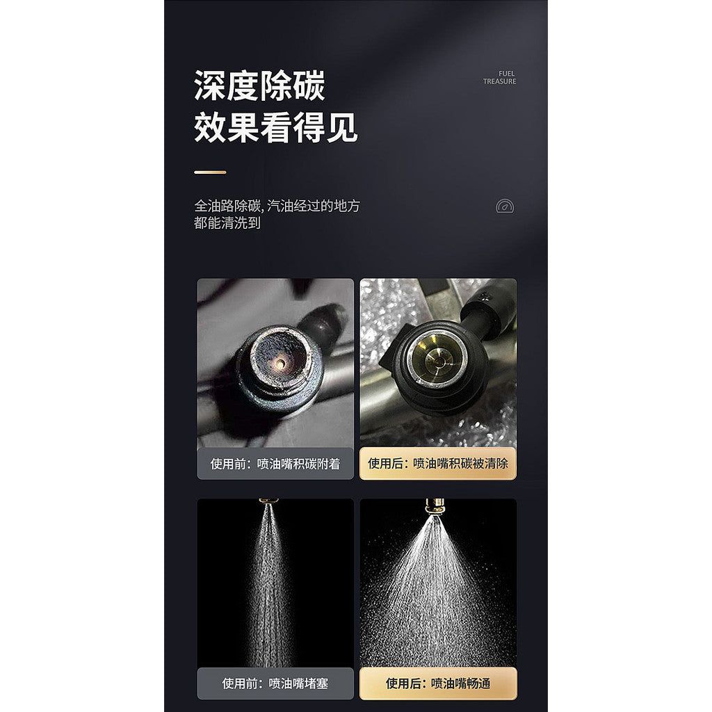 READY STOCK!!! 车仆屋汽车燃油宝Chepuwu Titanium gold Fuel Treasure Gasoline 60ml/120ml