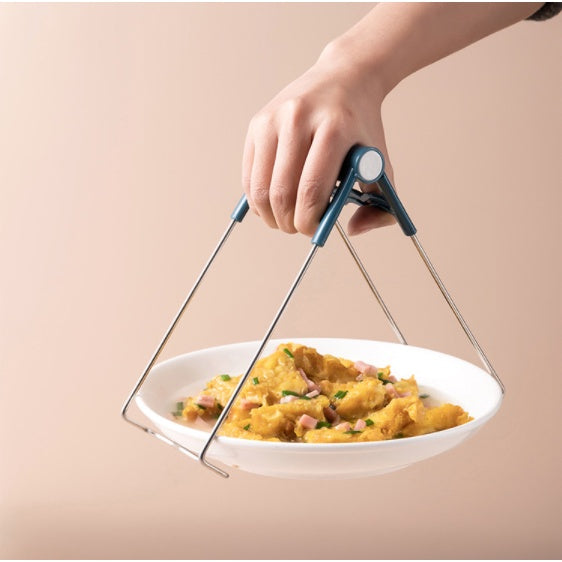 READY STOCK!!!Anti-scalding Non-slip Bowl Clamps Dishes Clamps Anti-scald Gloves 防烫防滑取碗夹 取盘夹 高温防手套