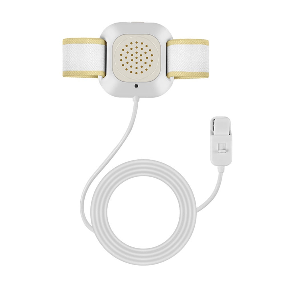 READY STOCK!!! Bedwetting Alarm Children Bedwetting Monitor Arm Wear Moisture Sensor Bed Wetting Alarm Sound Light