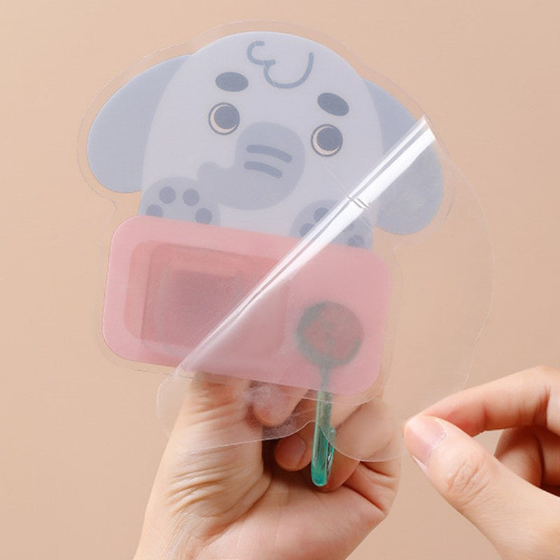 READY STOCK!!! Bathroom Cartoon Punch-Free Mop Hook | Storage Rack Mop Sangkut Penyangkut Clip 收纳拖把夹架