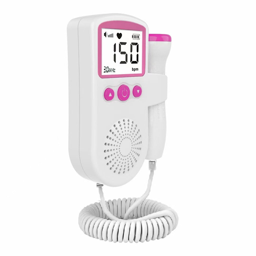 READY STOCK‼️ Baby Fetal Doppler Heart Rate Monitor Ultrasound Detector LCD Display Alat Denyut Jantung Bayi