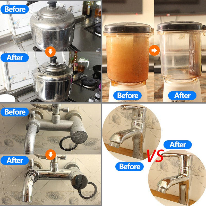 READY STOCK!!! Magic Nano Sponge Eraser | Wood Pulp & Emery Cleaning Sponge | Kitchen & Bathroom Cleaner 魔术纳米木浆金清洁海绵