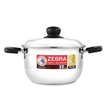 READY STOCK!!! Original THAILAND Zebra Extra II Sauce Pot (20cm/22cm)