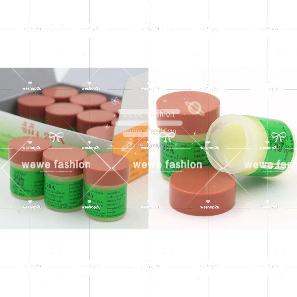 READY STOCK!!!29A Ointment Original Thailand Ubat Kulit Gatal 7.5g 止痒廯药膏