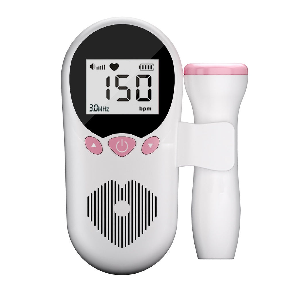 READY STOCK‼️ Baby Fetal Doppler Heart Rate Monitor Ultrasound Detector LCD Display Alat Denyut Jantung Bayi