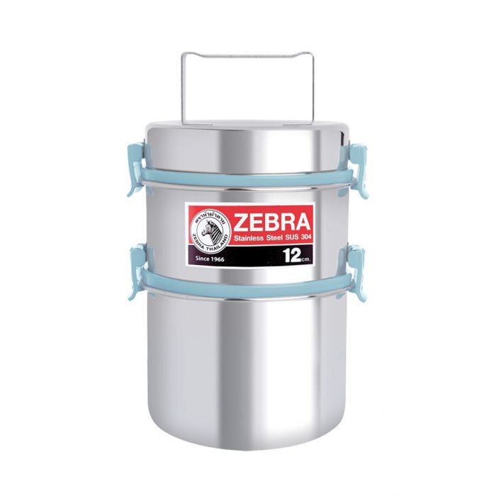 READY STOCK!!!Zebra THAILAND Smart Lock II Food Carrier (12cm x 2)