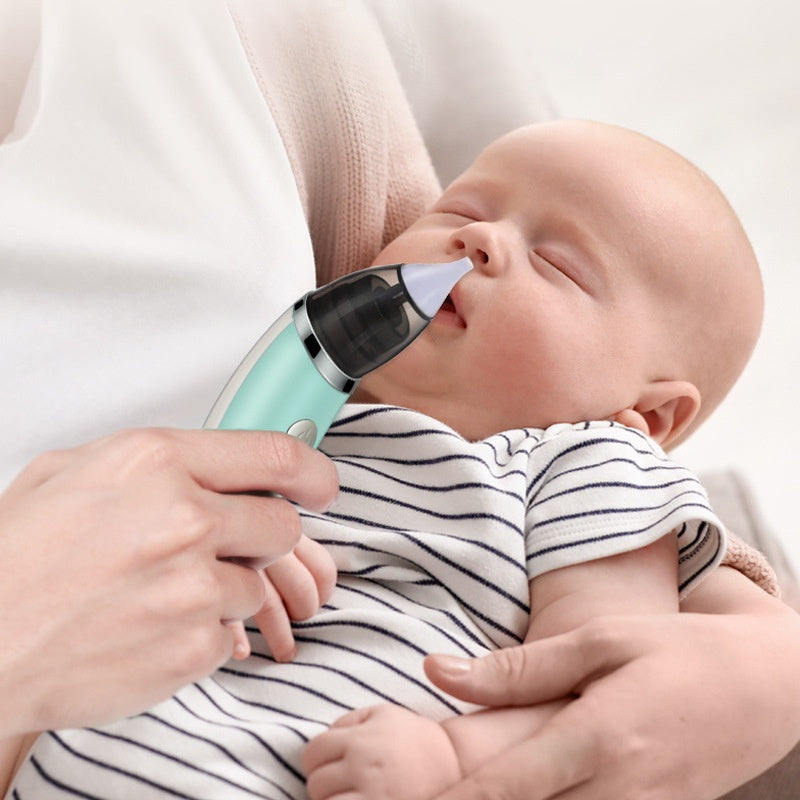 READY STOCK!!Nasal Aspirator 【5 Speeds】Baby Electric Baby Nasal Care Penyedut Hingus Baby Nose Suction