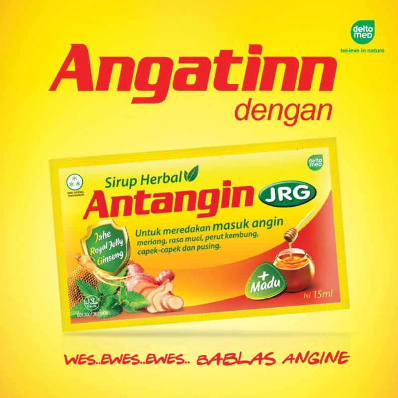 READY STOCK!!! TOLAK ANGIN HERBAL LIQUID WITH HONEY AND MINT
