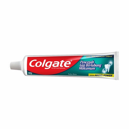 READY STOCK!!!Colgate Toothpaste Triple Action Original Mint 123 Pencegah Gigi Belubang Maksimum Toothpaste 200g