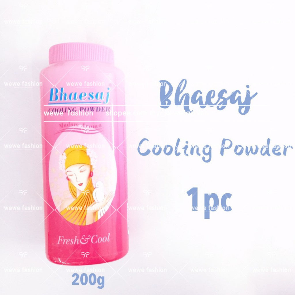 READY STCOK!!!Bhaesaj Cooling Powder 50/100/200/300g Original Thailand 平莎爽身凉粉