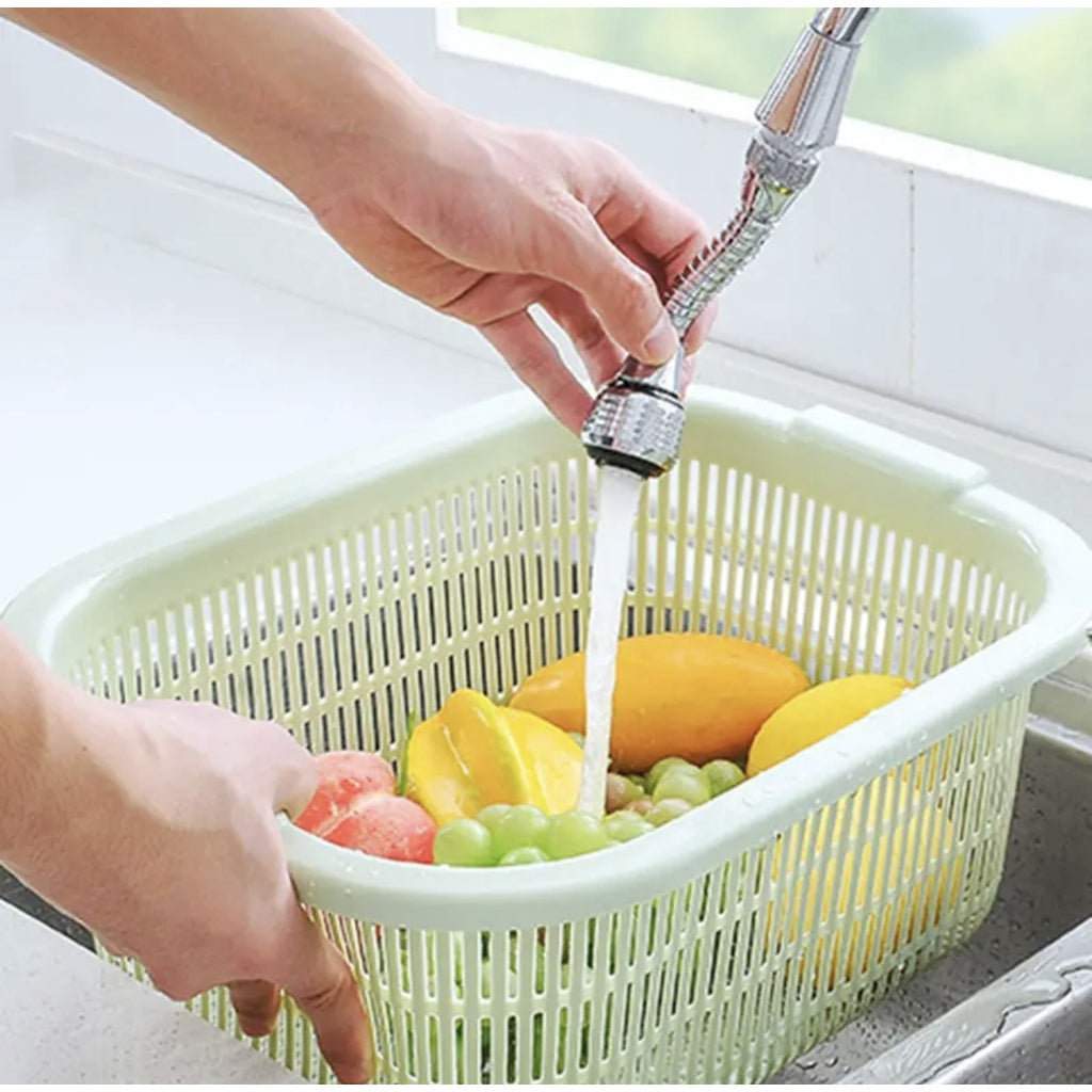 READY STOCK!!!Water Nozzle Faucet Splash-Proof Decompression Tank Extension Stainless Steel Pressurization Multi Purpose