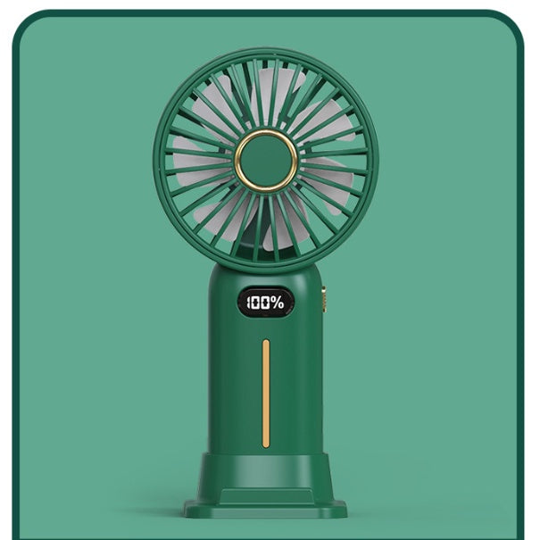 READY STOCK!!! Rechargeable Portable Mini Fan | Handheld USB Charging Fan with Adjustable 4-Speed Wind 充电便携式迷你风扇