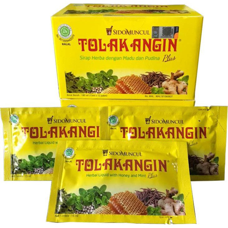 READY STOCK!!! TOLAK ANGIN HERBAL LIQUID WITH HONEY AND MINT
