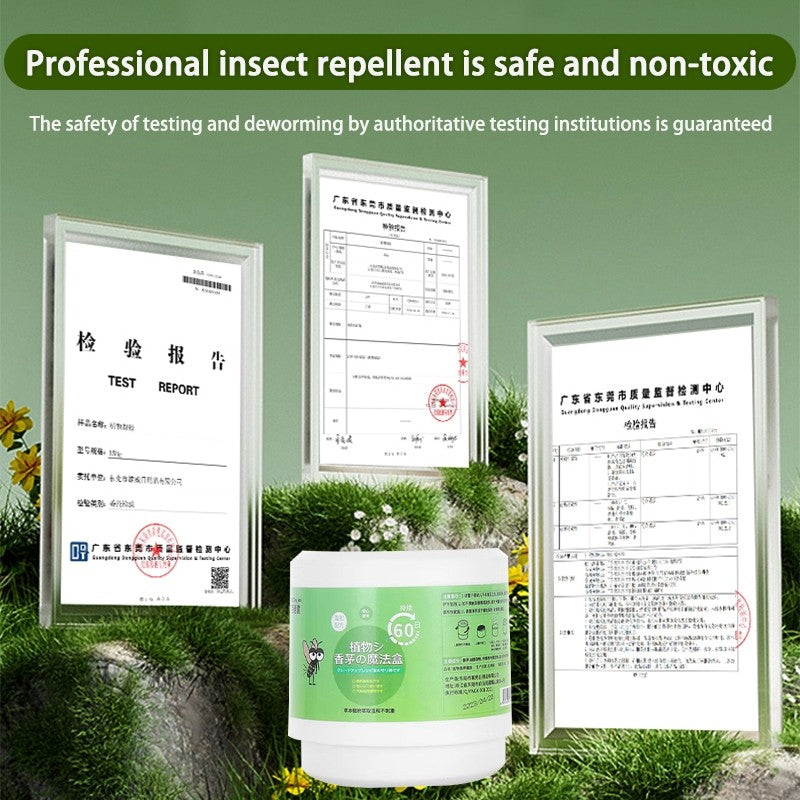 Mosquito Repellant Gel Box 150g Anti Mosquito Pure citronella safe formula mosquito repellent 植物香茅魔盒150g