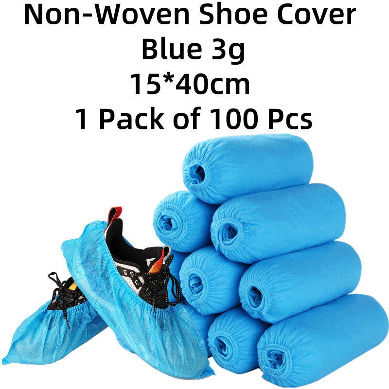 Disposable Shoe Covers | Waterproof | Non-Woven | Anti-Slip | Hospital | Lab | Home | Penutup Kasut Pakai Buang 防护用品