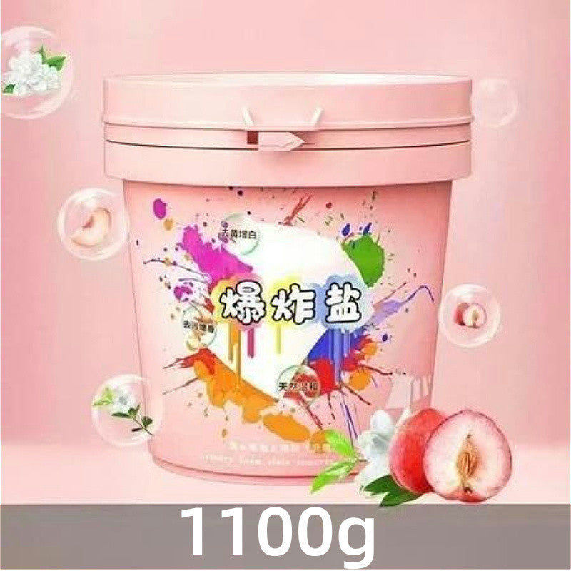 1.1kg Oxygenated Explosion Salt Remove Dirt Yellow Bleaches Keep Fresh Smell Clothes Stain Removal Multipurpose-cleaning