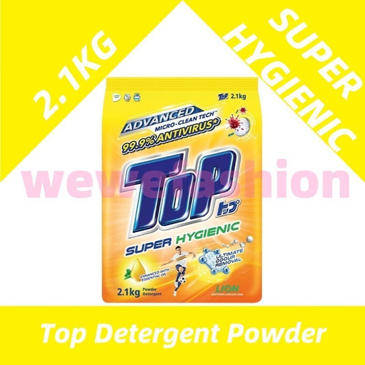 (FREE SHIPPING NO SBH/SRW) Top Detergent Powder 2.1kg / 2.3kg