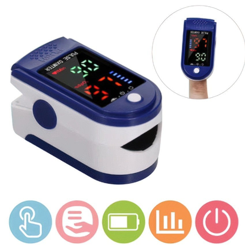 READY STOCK!!!Portable Finger Oximeter Fingertip Pulse Medical Sleep Monitor Heart Rate Spo2 Pulse LK87