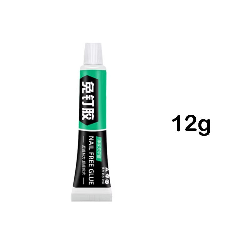 Strong Nail-Free Glue Gam Kuat Towel Rack Waterproof Fixing Glue Suitable For Glass Tile Board Strong Glue 无痕胶水 免釘膠 免钉胶