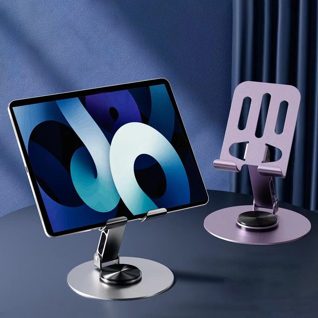 Foldable Metal Mobile Phone Stand Anti-slip Stand Suitable for Mobile Phones/Tablets and Other 360-degree Rotation 手机支架